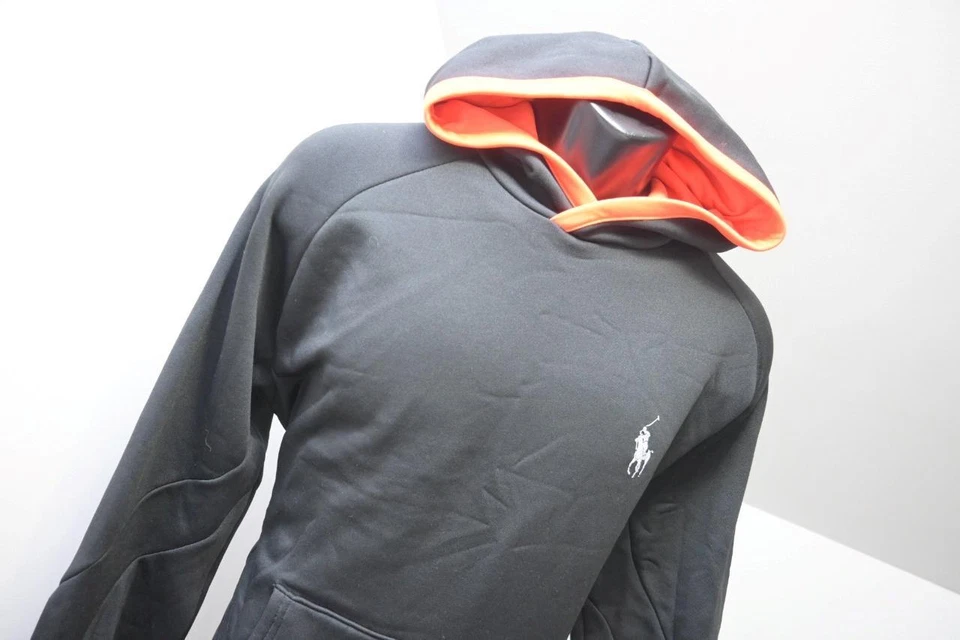 Polo Ralph Lauren Polo Performance Sudadera con Capucha Polar Negro Niños Talla XL Foto 4 de 4