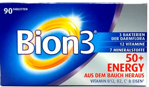 Bion 3 50+ Energy Tablets 90 Count 18010795
