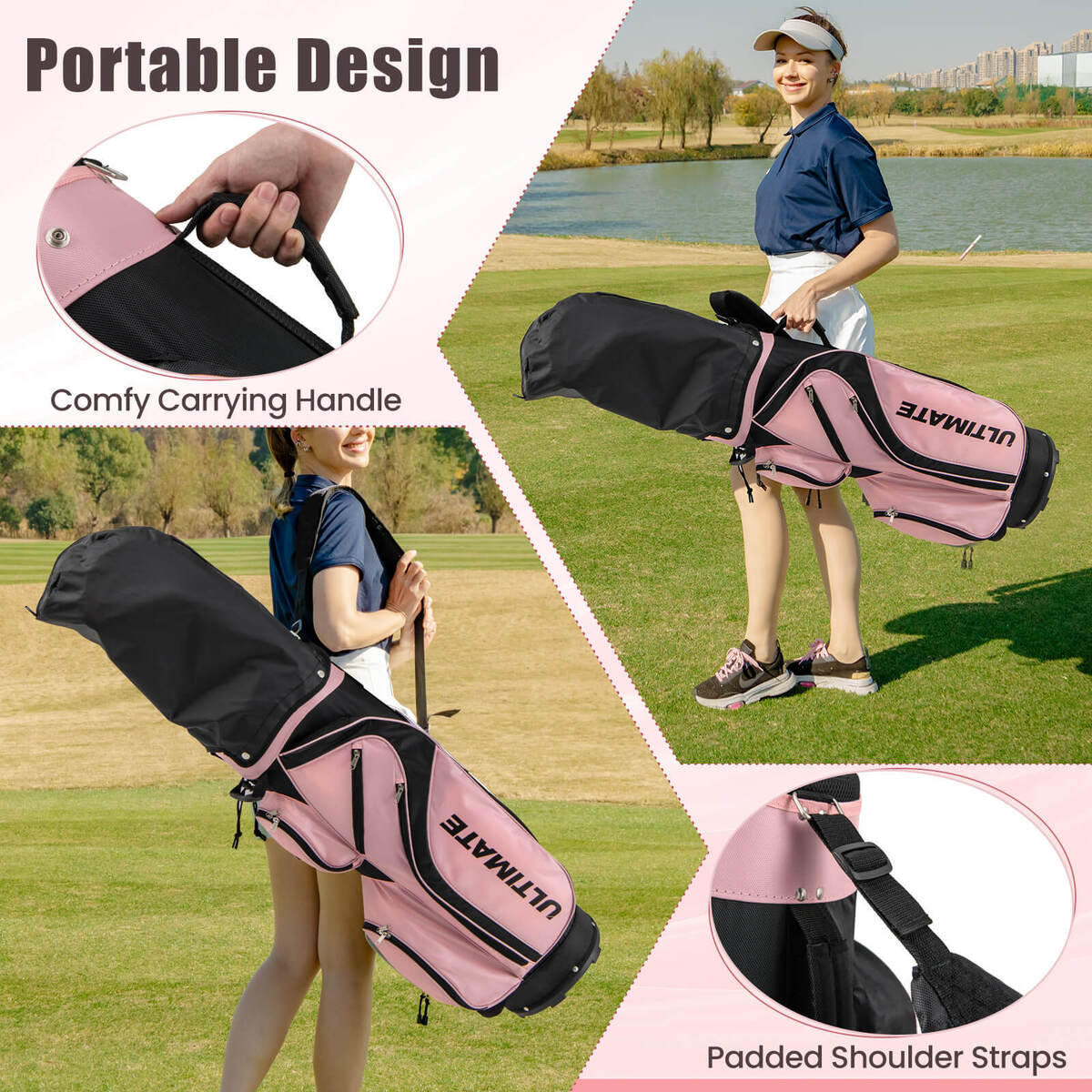Ladies Womens Complete Golf Clubs Set 10 Pieces Includes Alloy Driver Pink 6499852743816 | eBay Ladies Womens Complete Golf Clubs Set 10 Pieces Includes Alloy Driver Pink 6499852743816 | eBay