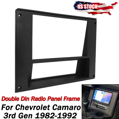 Front Double Din Radio Bezel HVAC Controls For Chevrolet 3rd Gen Camaro 82-92 - Bild 1 von 10