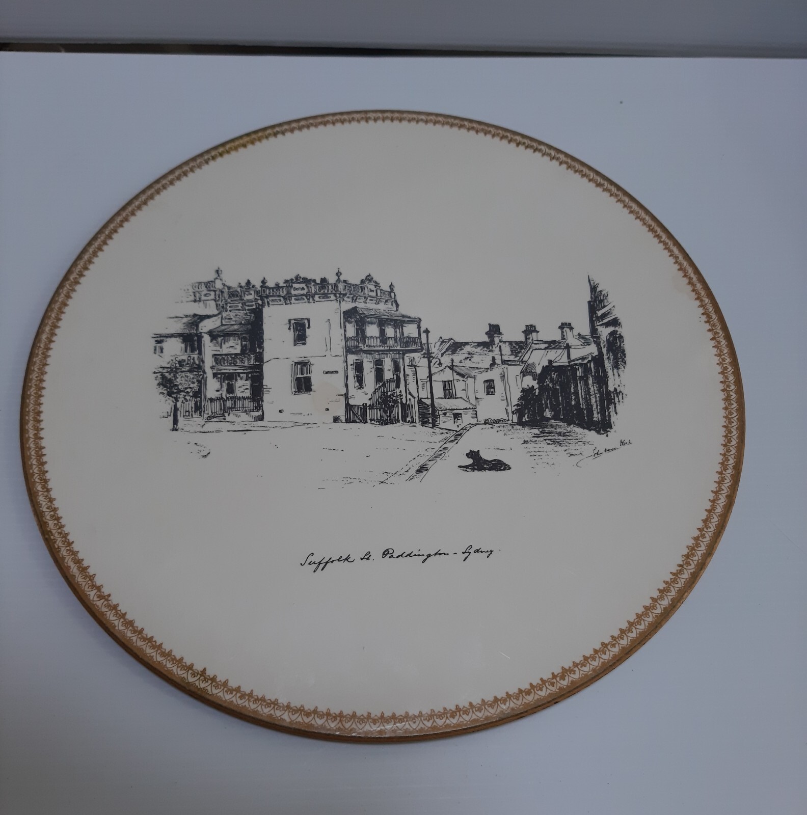 6x Vintage Ramsay Paddington Sydney Cork Placemat/Hot Plates Set - Free Postage