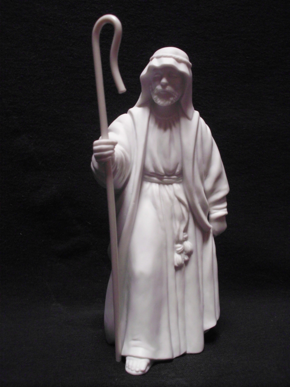 Avon Nativity Collectibles THE SHEPHERD White Porcelain Bisque Figurine