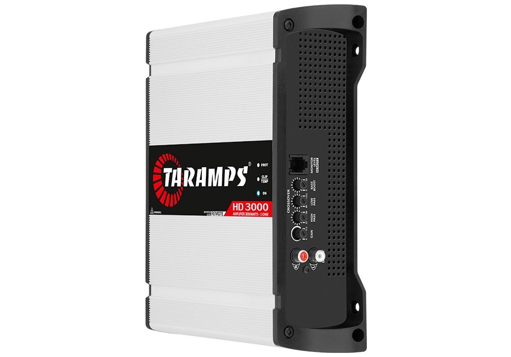 Taramp's HD3000 1 Channel 3000W 1Ohm Bass Amplifier | Car Sound