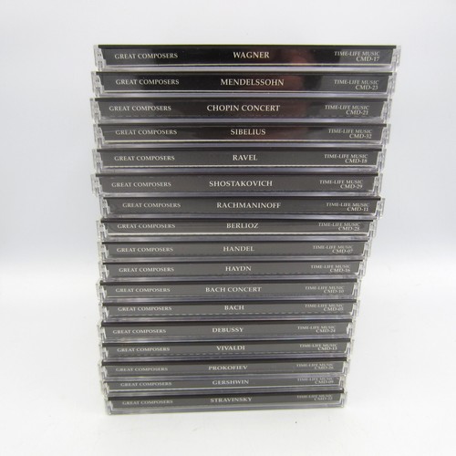 CD Lot Of 17 Great Composers TimeLife Classical Double Compact