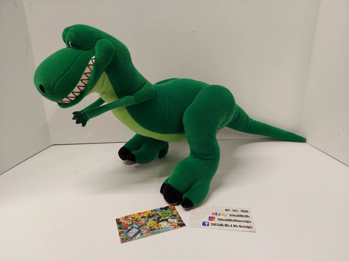 The Walt Disney Co. Rex Toy Story Plush Moving Legs Disney Store Disneyland