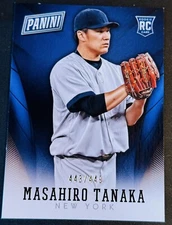 2014 Panini National Convention /449 Masahiro Tanaka #22 Rookie RC
