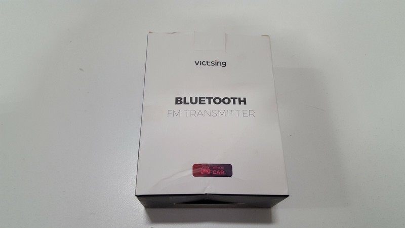 VicTsing Car Bluetooth FM Transmitter Adapter AUX Audio QC3.0