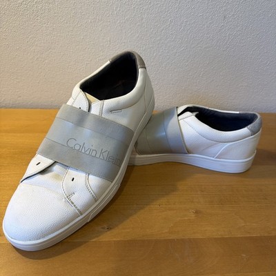 CALVIN KLEIN - Sneaker, weiß  , Gr. 44, zum Schlüpfen, Kult, CK