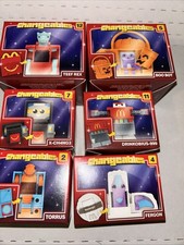 Lot of 6 McDonald's Changeables Happy Meal Toys 2026 Brand New Unopened
