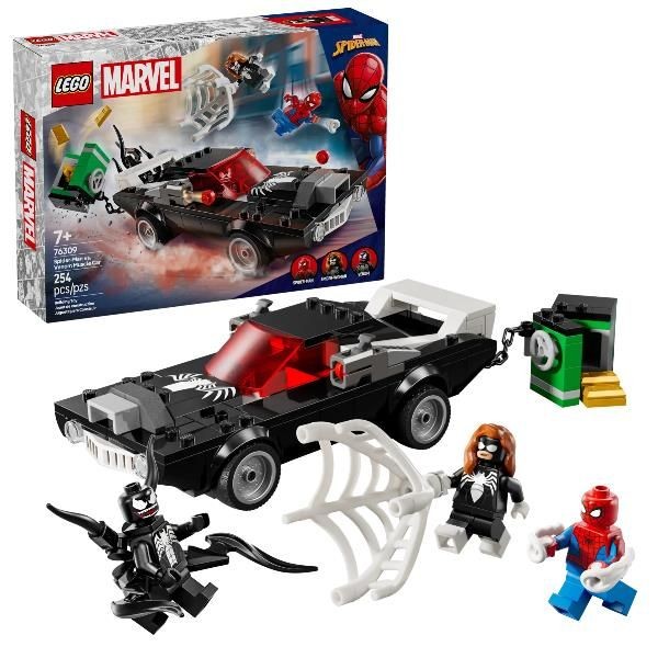 Lego Oro Spider-Man Vs. Venom Muscle-Car (Lego Marvel) - Immagine 4