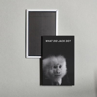 WHAT DID JACK DO Mini Movie Poster Fridge Locker Magnet