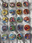 Big POG Assortment 196 Pogs Rare 8 Ball Blade Religious Paychadelic Poison — photo 2