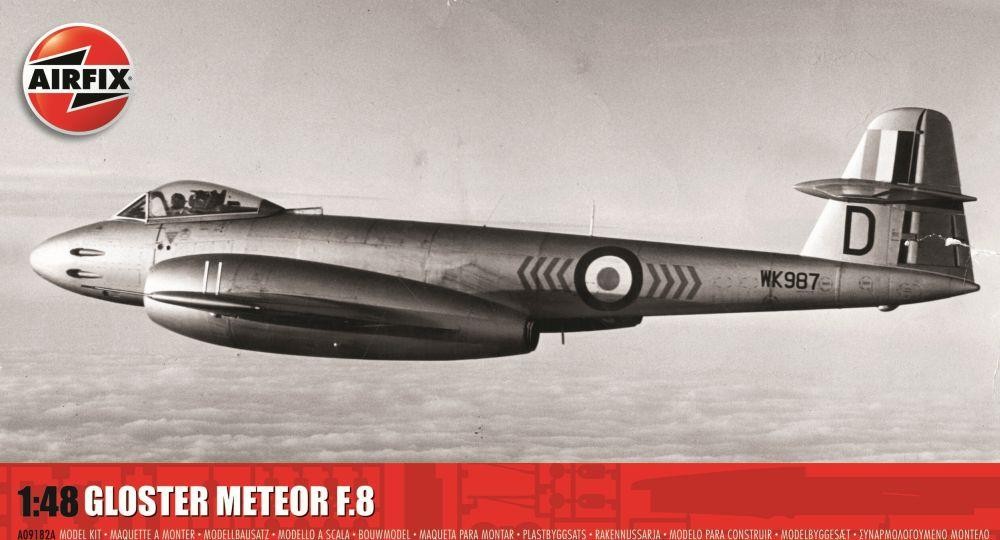 Airfix A09182A Gloster Meteor F.8 1:48 Scale Model Aircraft Kit - Image 18