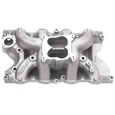 Edelbrock Intake Manifold 7566 Rpm Air-gap Dual Plane 1500-6500 For 429460 Bbf