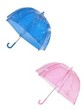 Totes Kids' Clear Bubble Umbrella Pack of 2 