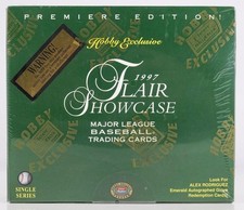 1997 Flair Showcase Baseball Hobby Box