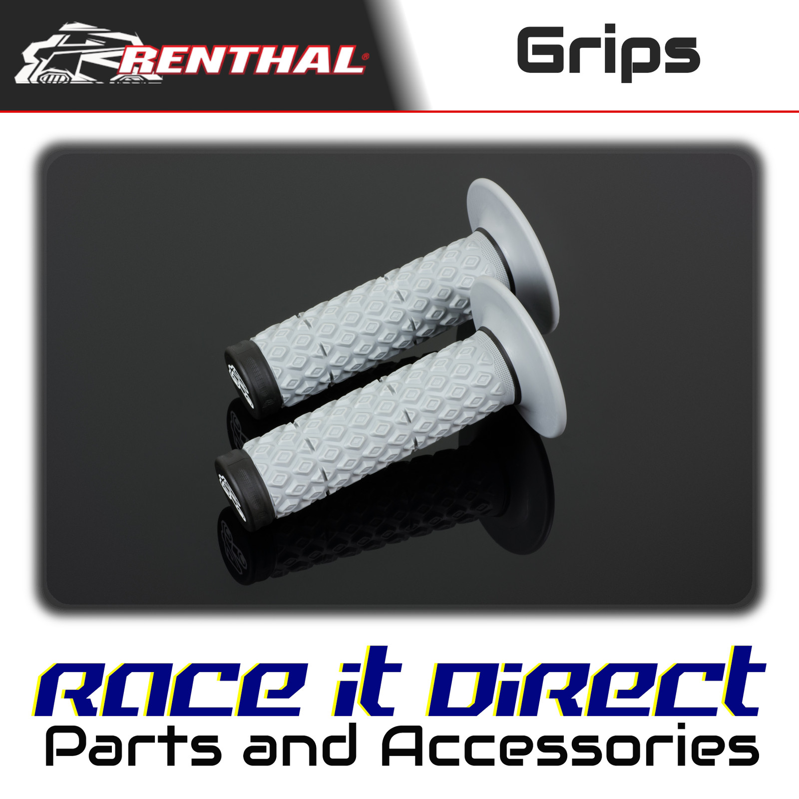 Renthal Dual Layer Comfort Grip Black G202
