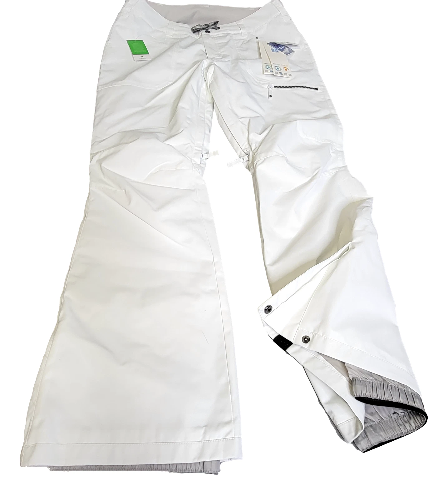 Women's Ski Pants Snowboarding Tailored Roxy Snow Pant Waterproof Large White