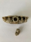 Antique Vintage Chinese Hand Carved Soapstone Incense Oil Burner Foo Fu Dogs — photo 6
