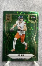 2025 Panini Donruss Elite - Bo Nix #43 Green Disco