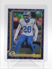 KAMREN KINCHENS 2025 TOPPS CHROME NEON PULSE REFRACTOR RAMS #174 Q5692