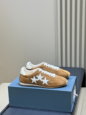 AMIRI Pacific Sneakers in Suede For Women Yellow