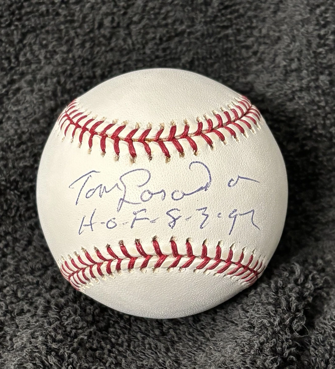 Tommy Lasorda Los Angeles Dodgers Original Autographed Baseball