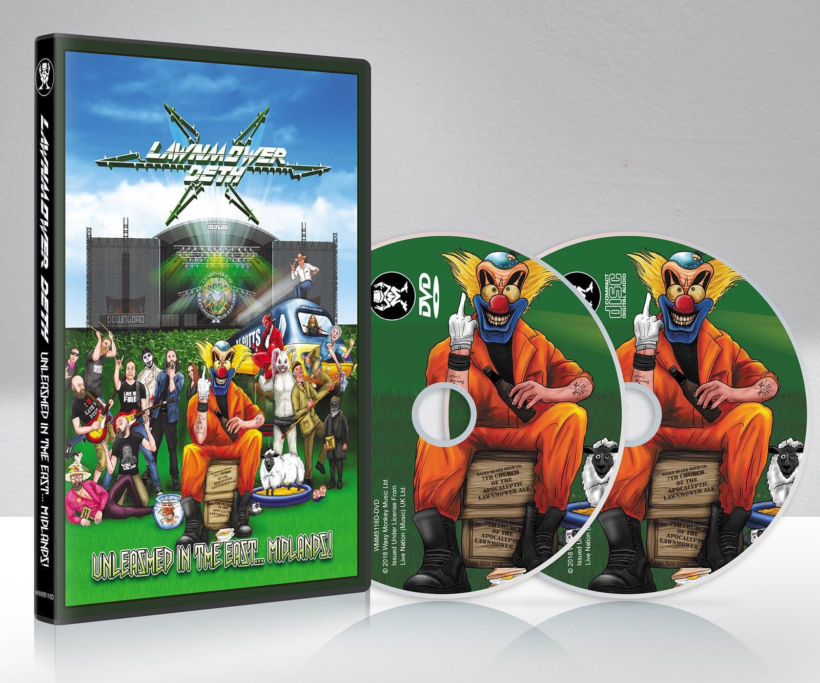 Unleashed in the East... Midlands! [] CD/DVD Album