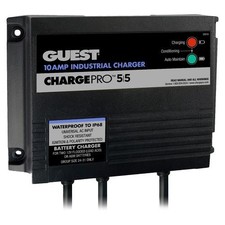 1pc Guest 10AMP - 12/24V 2 Bank 120V Input On-Board Battery Charger