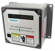 Siemens TPS3C1120D2 Surge Protection Device Three Phase 120/208V AC Wye 4X