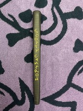 SCOTTY CAMERON PUTTER GRIP NO CORD DANCING CAMERON BLACK GOLD CALIFORNIA 