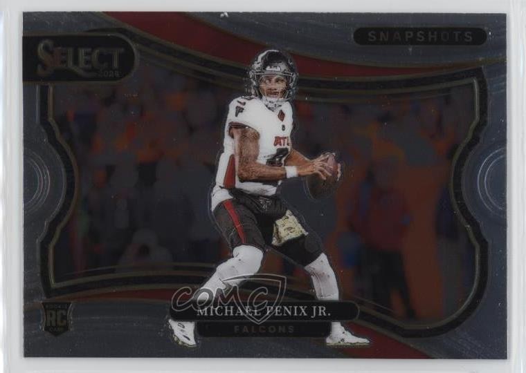 2024 Panini Select Snapshots Michael Penix Jr #13 1k9t