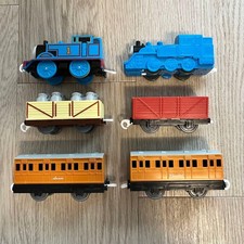 PLARAIL Thomas  Friends Train Set 6 Car Freight Passenger Cars Series Age 15 