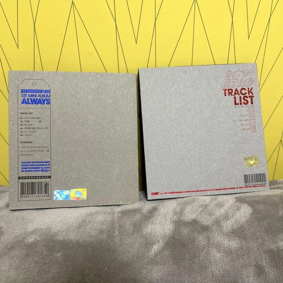 BIGBANG's music mini album 1.2 CD 2set ALWAYS & HOT ISSUE G-Dragon K-POP used Foto 3 de 4