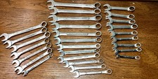 28 Combo Wrenches MAE Tool Sale Some Never Used Mixed Brands Free Priority Ship