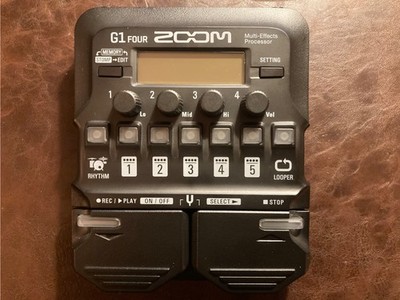 Zoom G1 Four - Multi-Effect-Pedal, neuwertig und OVP