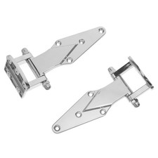  2pcs Door Hinge for Industrial Kitchen Equipment, Adjustable Refrigerator Door