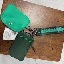 Lululemon Dual Pouch Wristlet Keychain Wallet