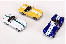 1:64 Ford SHELBY COBRA 427 Convertible vintage Car Alloy Model Car Collectibles