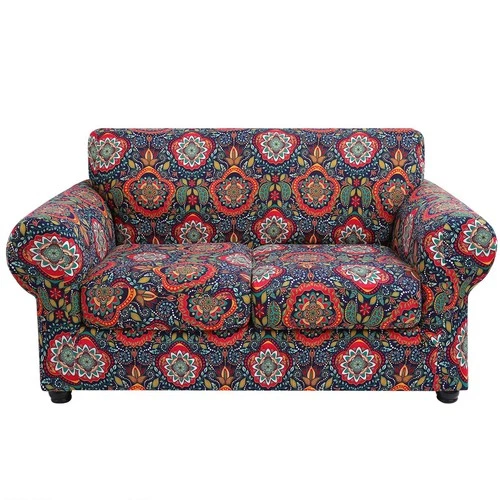 Couch Loveseat Cover Floral Pattern Stretch Printe