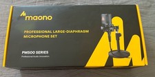 MAONO AU-PM500T Professional XLR Condenser Microphone Set/34mm Large Diaphragm 
