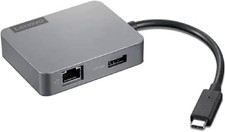   Open Box Lenovo USB-C Travel Hub Gen2 4K HDMI VGA Ethernet USB-A 4X91A30366