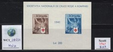 WC1_28651. ROMANIA. 1941 RED CROSS souv. sh. Sc. B169. MNH