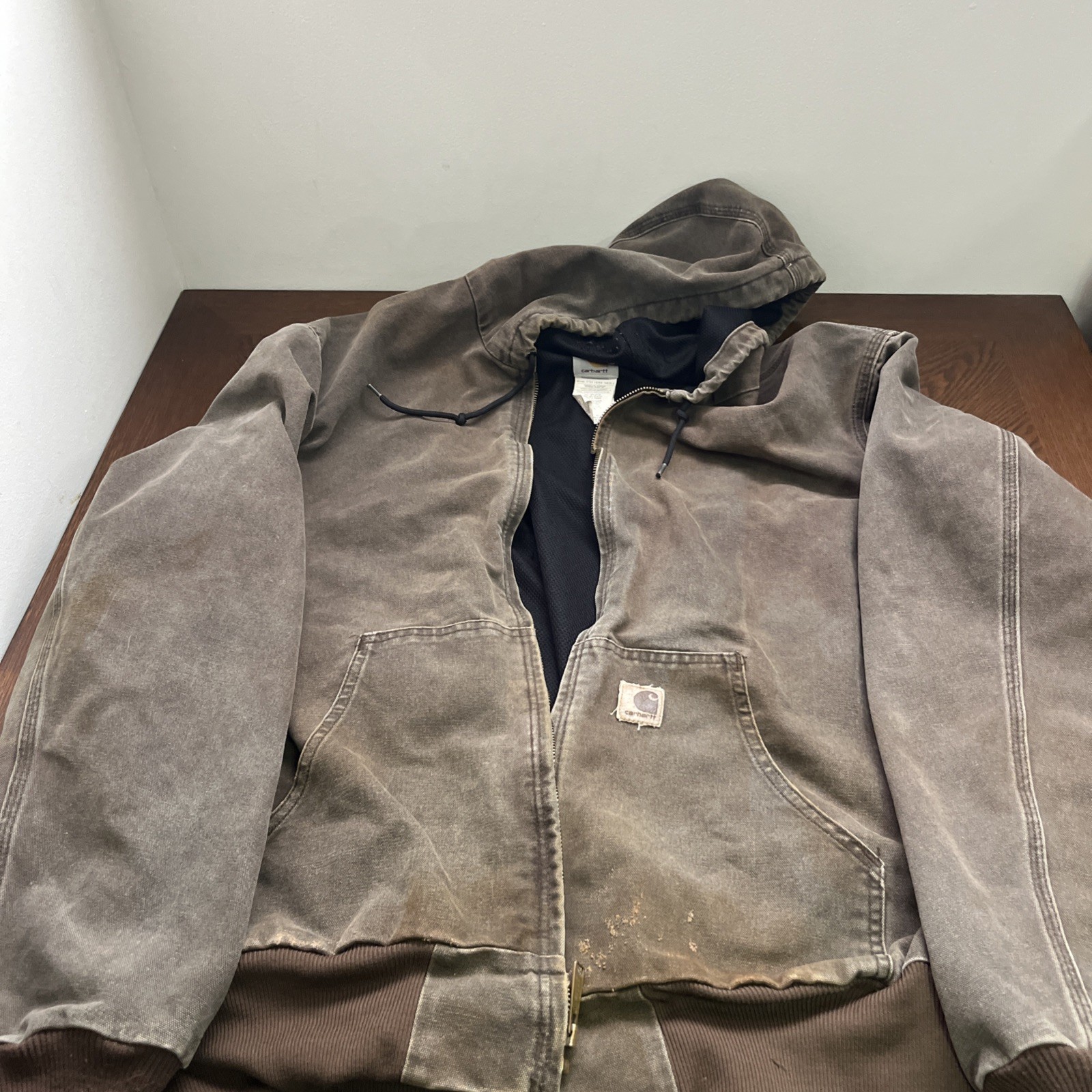 カーハート　アクティブジャケット　j25 チョアコート　carhartt Vintage Carhartt Active Jacket J25 CHT Chestnut Brown Duck