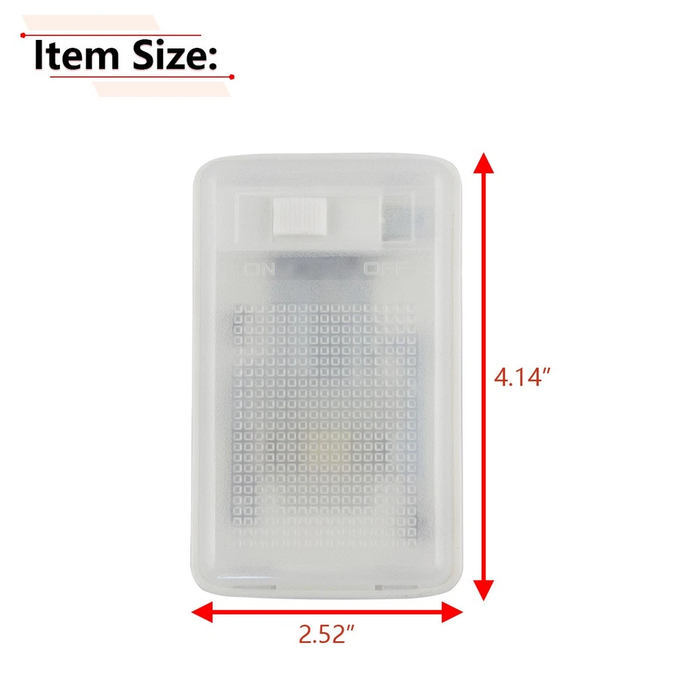 Interior Dome Cabin Light Lamp For Nissan Pickup Hardbody D21 D22 Standard Cab - Image 2 of 4