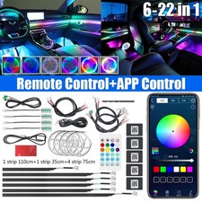 6-22 Auto RGB LED Dreamcolor Symphony Dynamic Ambientebeleuchtung Lichtleiste DE 6-22 Auto RGB LED Dreamcolor Symphony Dynamic Ambientebeleuchtung Lichtleiste DE