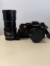 APPAREIL PHOTO LEICA R3 ELECTRONIC ET DEUX OBJECTIFS LEITZ WETZLACH LEIZ CANADA