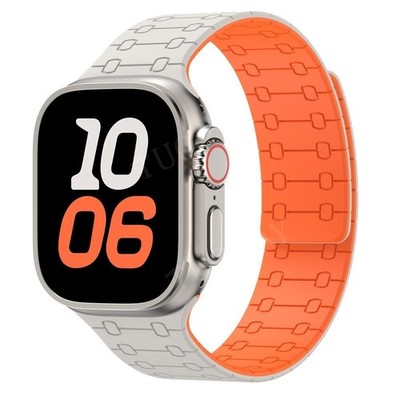 iWatch Silikon Magnet Armband für Apple Watch Series 11 10 9 8 7 6 5 4 3 2 Ultra