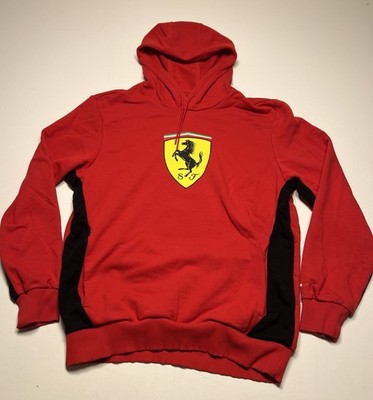 Puma Ferrari Hoodie Size Large F1 Red 