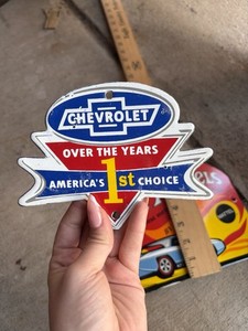 Small Porcelain Chevrolet Sign